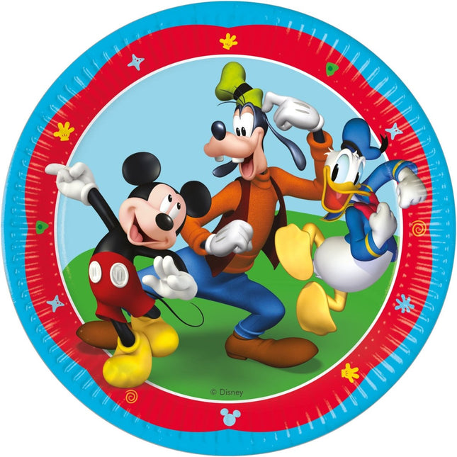 Mickey Rock The House Borden 23cm 8st van Procos koop je bij Partywinkel