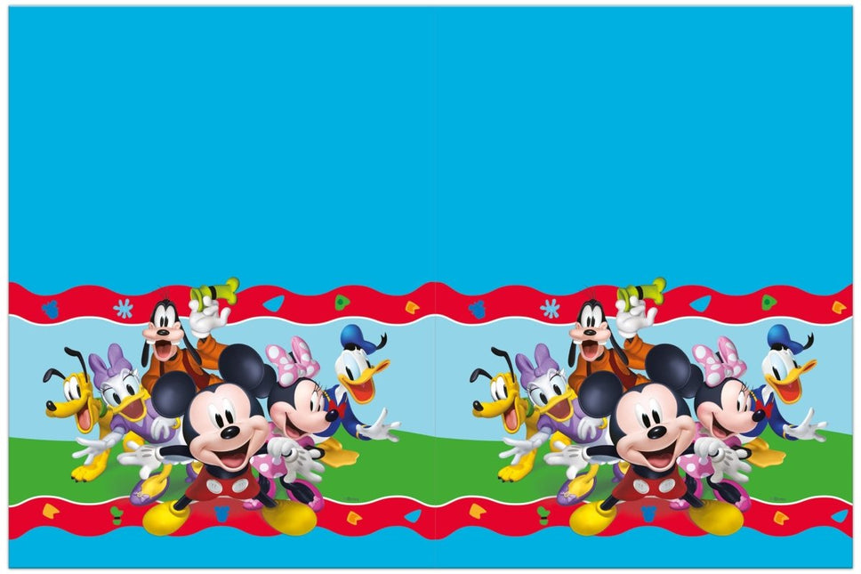 Mickey Rock The House Tafelkleed 1.8m van Procos koop je bij Partywinkel