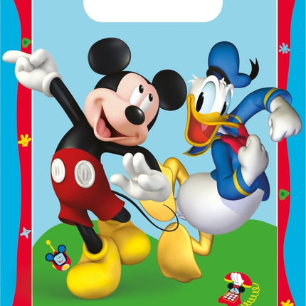 Mickey Rock The House Uitdeelzakjes 6st van Procos koop je bij Partywinkel