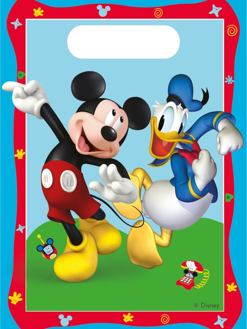 Mickey Rock The House Uitdeelzakjes 6st van Procos koop je bij Partywinkel