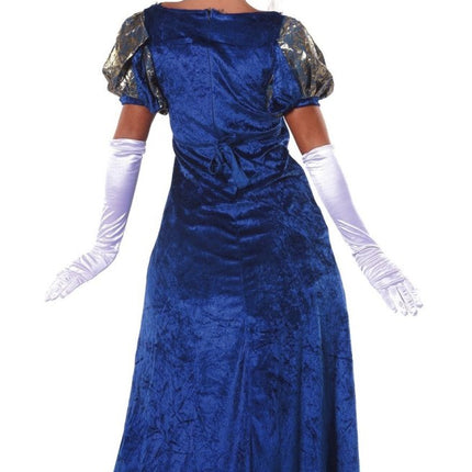 Middeleeuwen Jurk Blauw Dames Middeleeuwen van Fiestas Guirca koop je bij Partywinkel