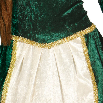 Middeleeuwse Koningin Jurk Dames van Fiestas Guirca koop je bij Partywinkel