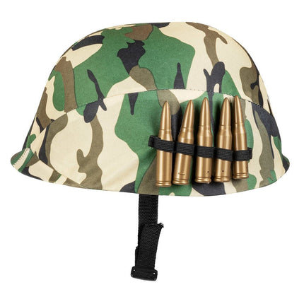 Militairen Helm Kind Verstelbaar van Boland koop je bij Partywinkel