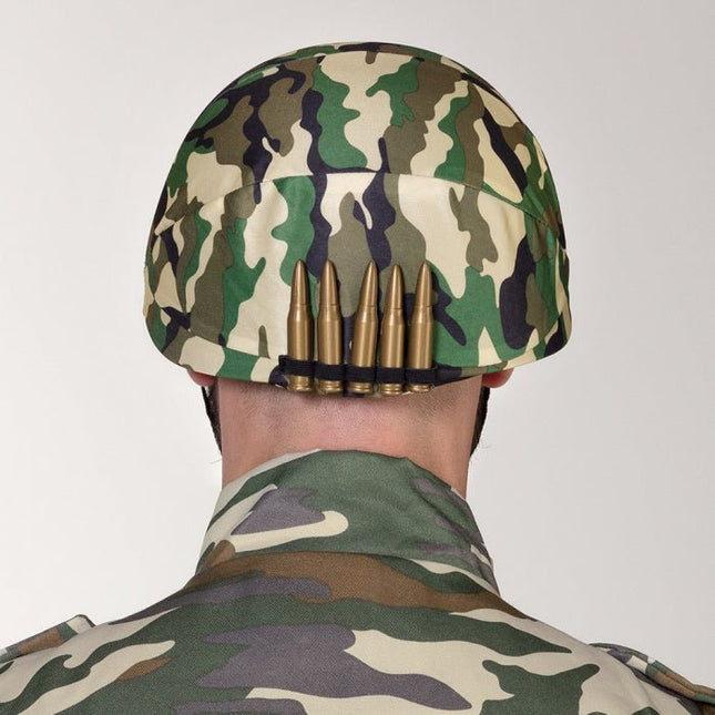 Militairen Helm Verstelbaar van Boland koop je bij Partywinkel