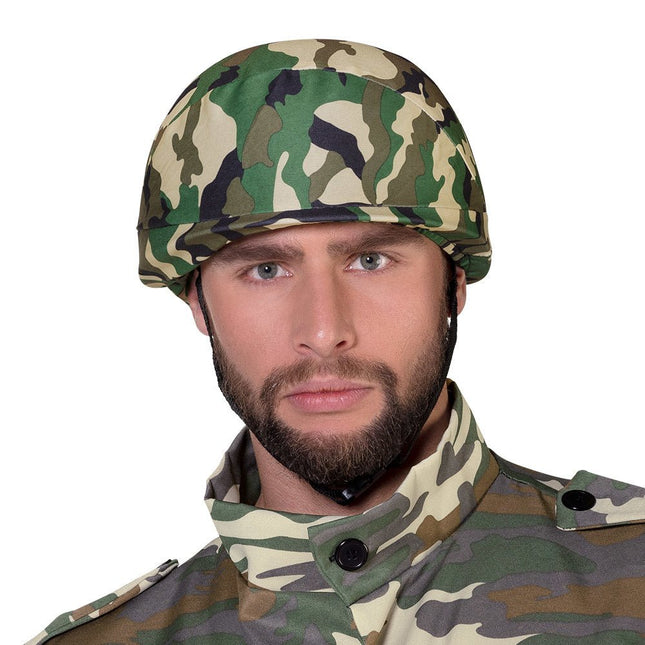 Militairen Helm Verstelbaar van Boland koop je bij Partywinkel