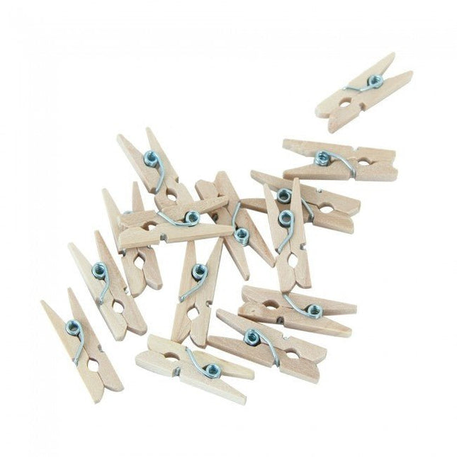 Mini Knijpers Hout 24st van WeFiesta koop je bij Partywinkel
