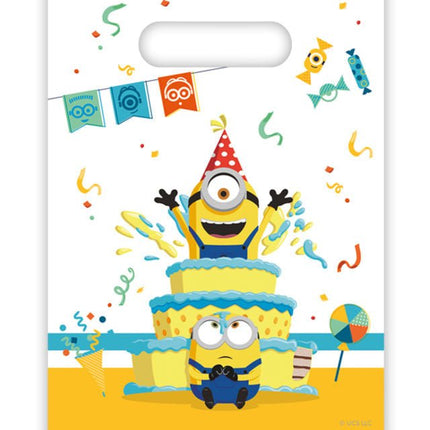 Minions Uitdeelzakjes Verjaardag 6st van Procos koop je bij Partywinkel