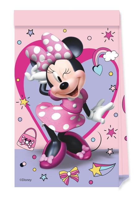 Minnie Junior Uitdeelzakjes 4st van Procos koop je bij Partywinkel