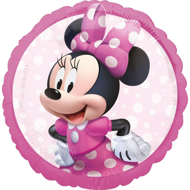 Minnie Mouse Helium Ballon Roze 43cm leeg van Anagram koop je bij Partywinkel