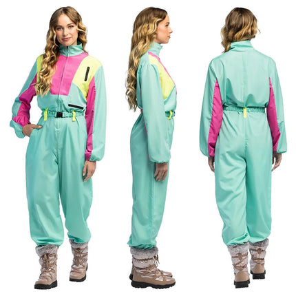 Mintgroen Skipak Dames Uv Blacklight van Boland koop je bij Partywinkel