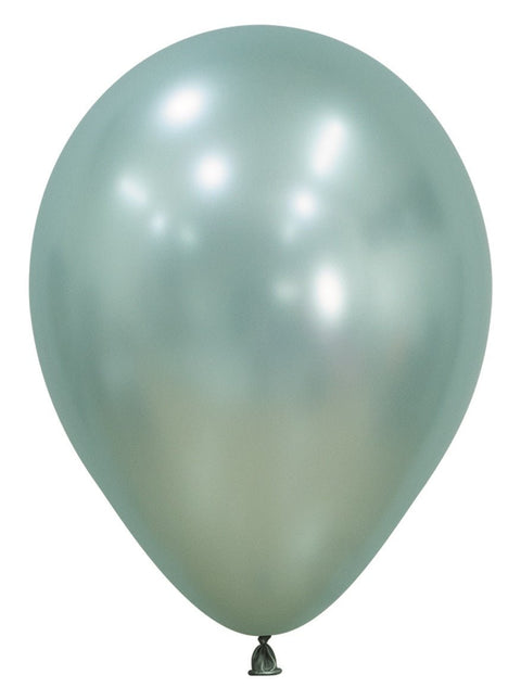 Mintgroene Ballonnen 30cm 12st van Sempertex koop je bij Partywinkel