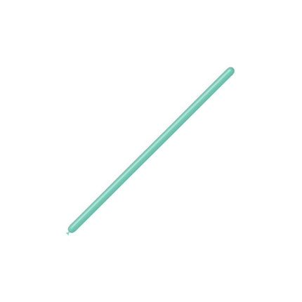 Mintgroene Modelleerballonnen 2,5cm 150cm 100st van Balloonia koop je bij Partywinkel