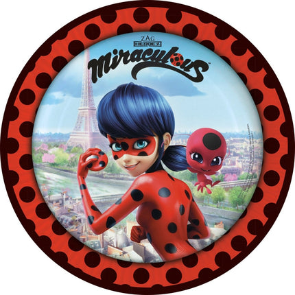 Miraculous Borden 23cm 8st van Riethmueller koop je bij Partywinkel