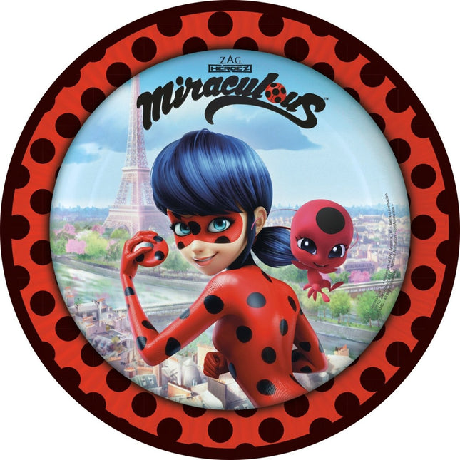 Miraculous Borden 23cm 8st van Riethmueller koop je bij Partywinkel