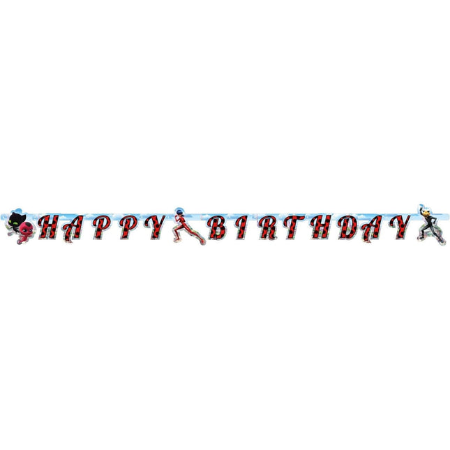 Miraculous Letterslinger 1,8m van Riethmueller koop je bij Partywinkel