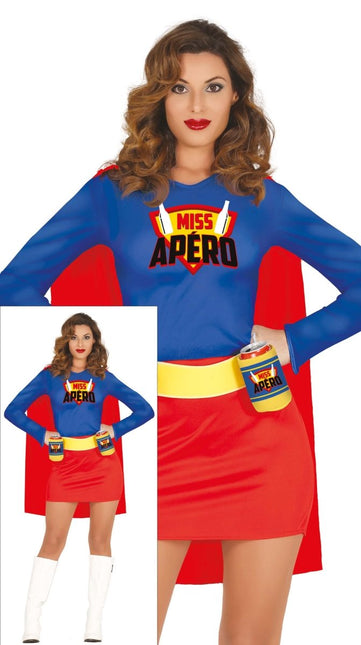 Miss apero Kostuum Dames van Fiestas Guirca koop je bij Partywinkel