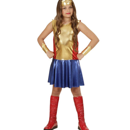 Miss Wonderful Kostuum Meisje 3 delig van Widmann koop je bij Partywinkel
