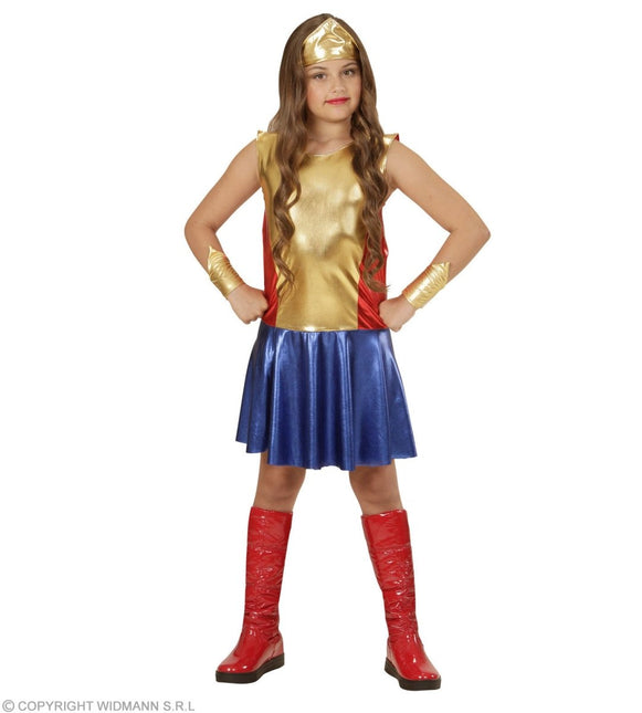 Miss Wonderful Kostuum Meisje 3 delig van Widmann koop je bij Partywinkel
