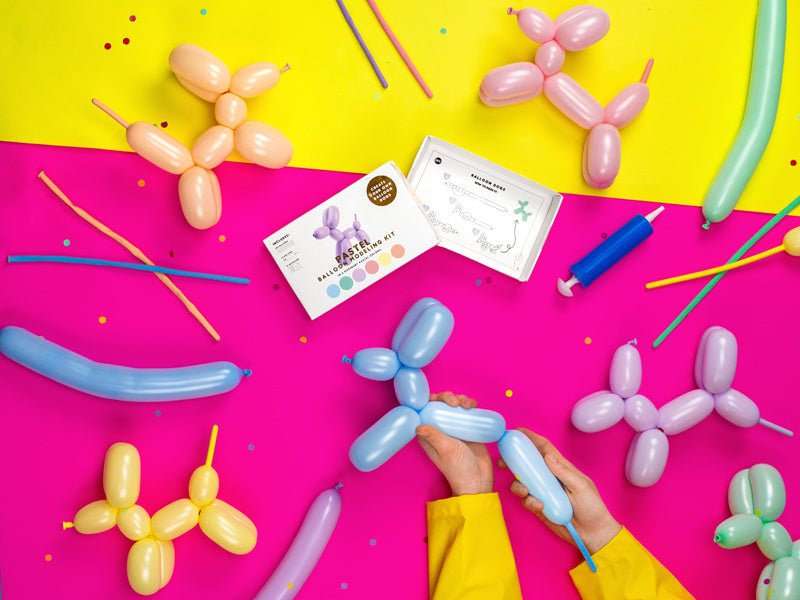 Modeleer Ballonnen Pastel 30st van Partydeco koop je bij Partywinkel
