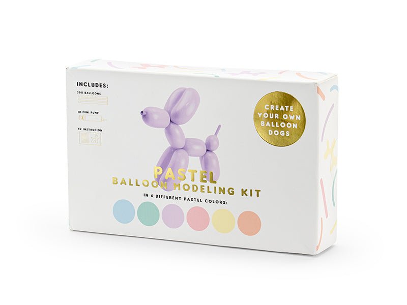 Modeleer Ballonnen Pastel 30st van Partydeco koop je bij Partywinkel