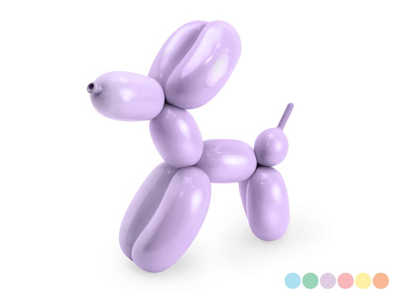 Modeleer Ballonnen Pastel 30st van Partydeco koop je bij Partywinkel