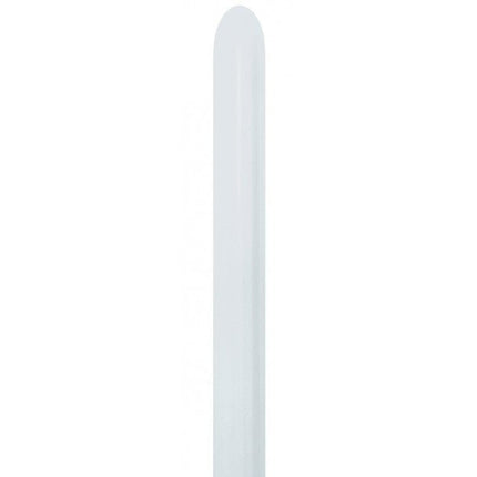 Modelleerballonnen Nozzle Up White 5cm 152cm 50st van Sempertex koop je bij Partywinkel