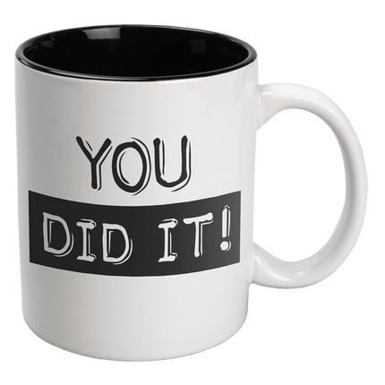 Mok You Did It 12cm van Paper Dreams koop je bij Partywinkel