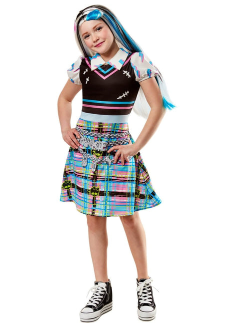 Monster High Pruik Frankie van Rubies koop je bij Partywinkel