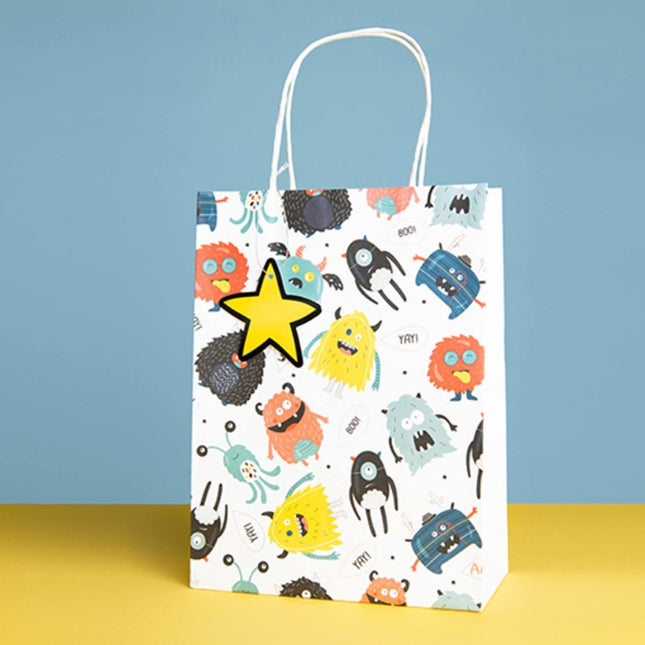 Monster Uitdeelzakjes Bash 6st van Folat koop je bij Partywinkel