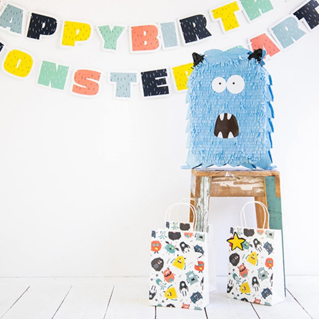 Monster Uitdeelzakjes Bash 6st van Folat koop je bij Partywinkel