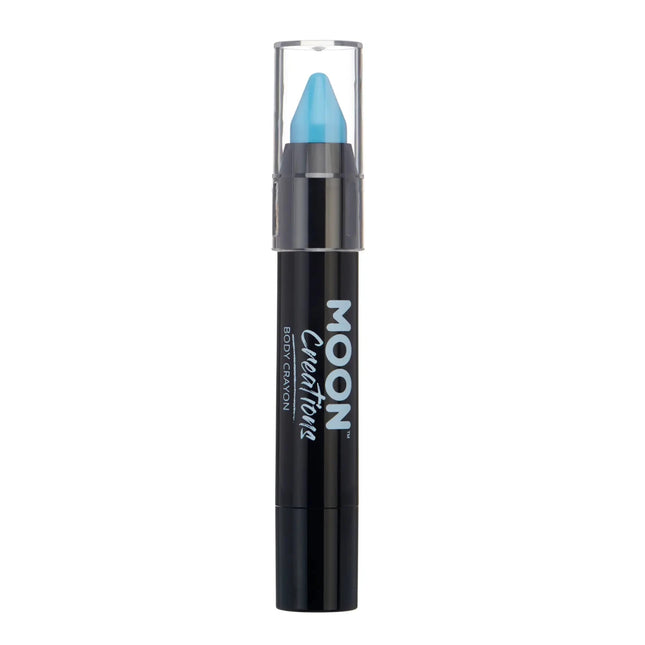 Moon Creations Body Crayons Light Blue 3.2g van Moon Creations koop je bij Partywinkel