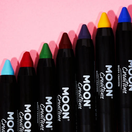 Moon Creations Body Crayons Red 3.2g van Moon Creations koop je bij Partywinkel