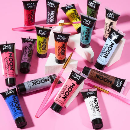 Moon Creations Face Paint Dark Blue 12ml van Moon Creations koop je bij Partywinkel