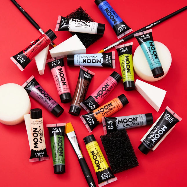Moon Creations Face Paint Dark Blue 12ml van Moon Creations koop je bij Partywinkel