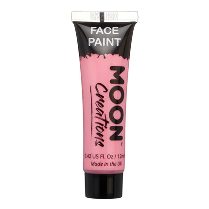 Moon Creations Face Paint Pink 12ml van Moon Creations koop je bij Partywinkel