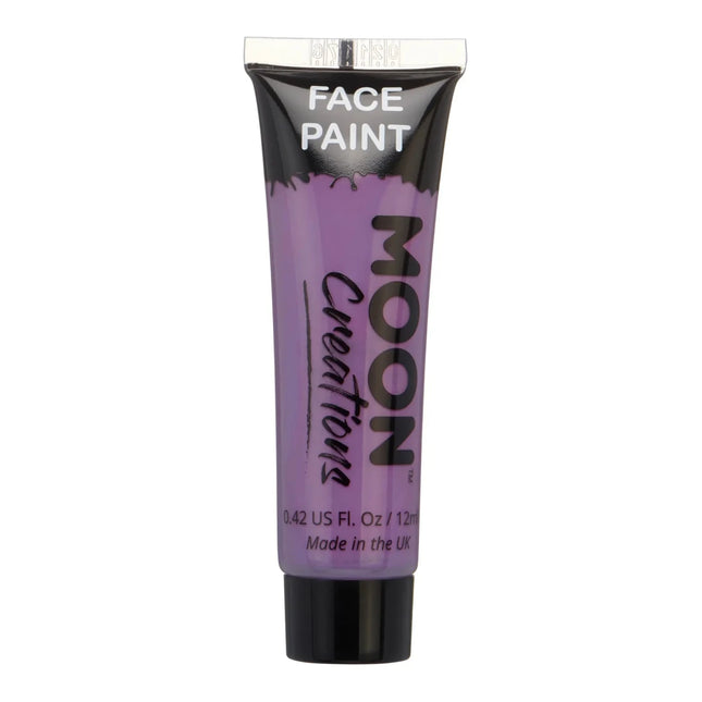 Moon Creations Face Paint Purple 12ml van Moon Creations koop je bij Partywinkel