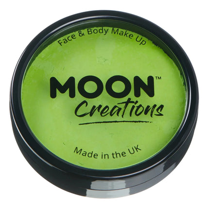Moon Creations Pro Face Paint Cake Pots Light Green 36g van Moon Creations koop je bij Partywinkel