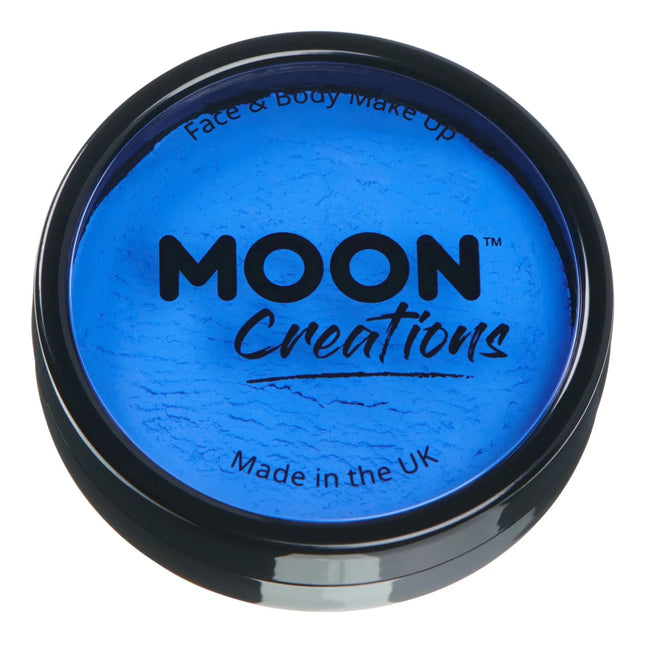 Moon Creations Pro Face Paint Cake Pots Royal Blue 36g van Moon Creations koop je bij Partywinkel