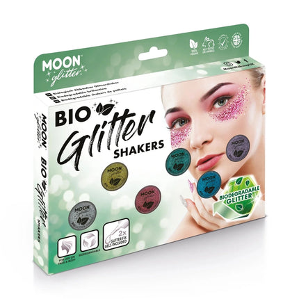 Moon Glitter Bio Glitter Shakers Lavender 5g van Moon Creations koop je bij Partywinkel