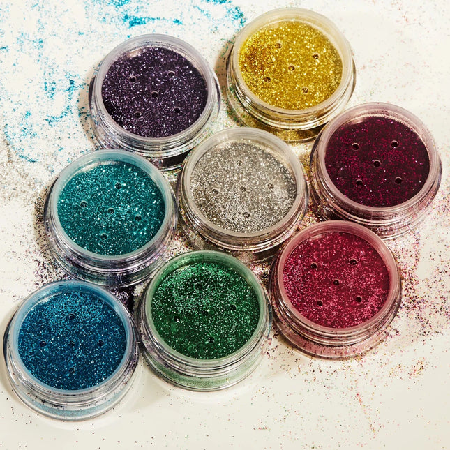 Moon Glitter Bio Glitter Shakers Turquoise 5g van Moon Creations koop je bij Partywinkel