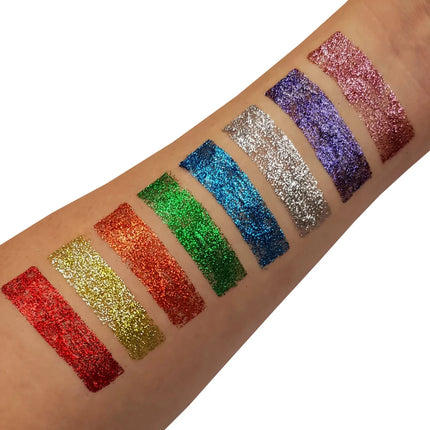 Moon Glitter Classic Fine Glitter Gel Red 12ml van Moon Creations koop je bij Partywinkel