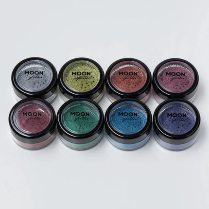 Moon Glitter Classic Ultrafine Glitter Dust Blue 5g van Moon Creations koop je bij Partywinkel