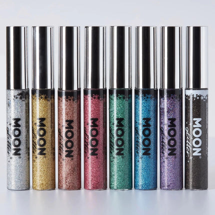 Moon Glitter Holographic Glitter Eye Liner Silver 10ml van Moon Creations koop je bij Partywinkel