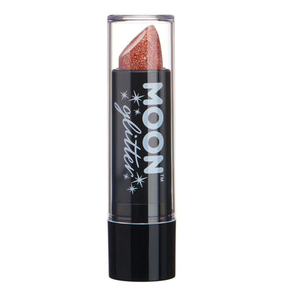 Moon Glitter Holographic Glitter Lipstick Rose Gold 4.2g van Moon Creations koop je bij Partywinkel