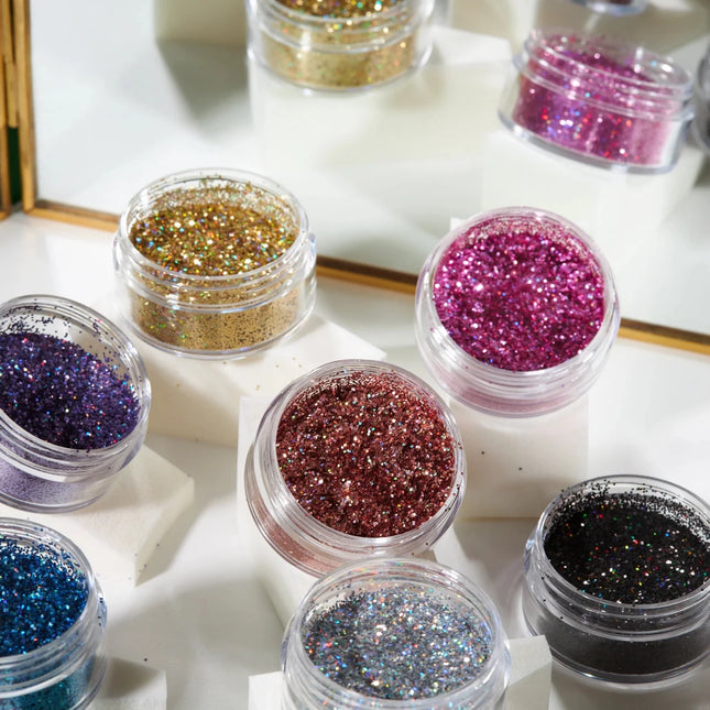 Moon Glitter Holographic Glitter Shakers Purple 5g van Moon Creations koop je bij Partywinkel