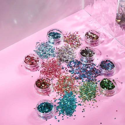 Moon Glitter Mystic Bio Chunky Glitter Celebration 3g van Moon Creations koop je bij Partywinkel