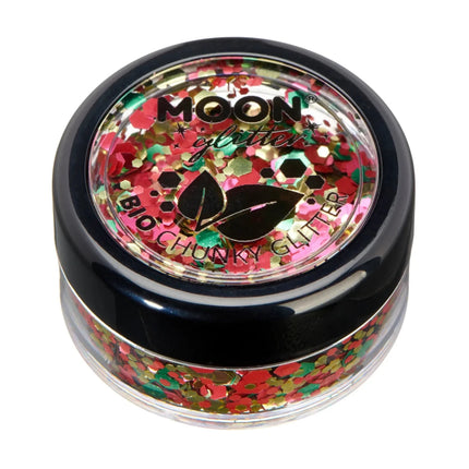 Moon Glitter Mystic Bio Chunky Glitter Masquerade 3g van Moon Creations koop je bij Partywinkel