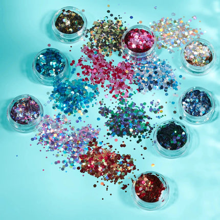 Moon Glitter Mystic Chunky Glitter Autumn 3g van Moon Creations koop je bij Partywinkel