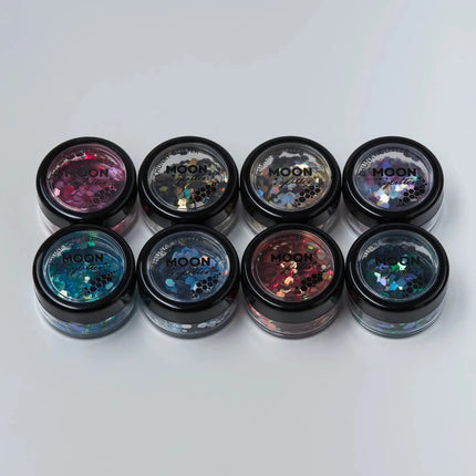 Moon Glitter Mystic Chunky Glitter Chardonnay 3g van Moon Creations koop je bij Partywinkel