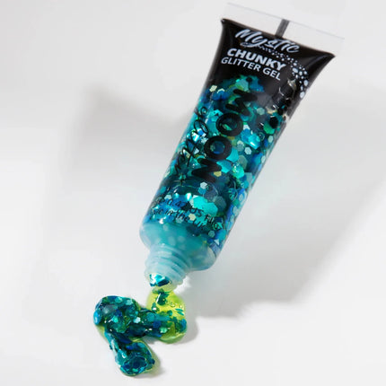 Moon Glitter Mystic Chunky Glitter Gel Atlantis 12ml van Moon Creations koop je bij Partywinkel
